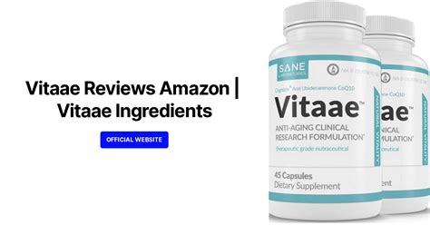 vitaae ingredients|Vitaae Reviews